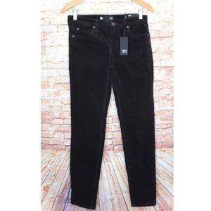 Kut from the Kloth Dark Brown Diana Corduroy Skinny Pants
